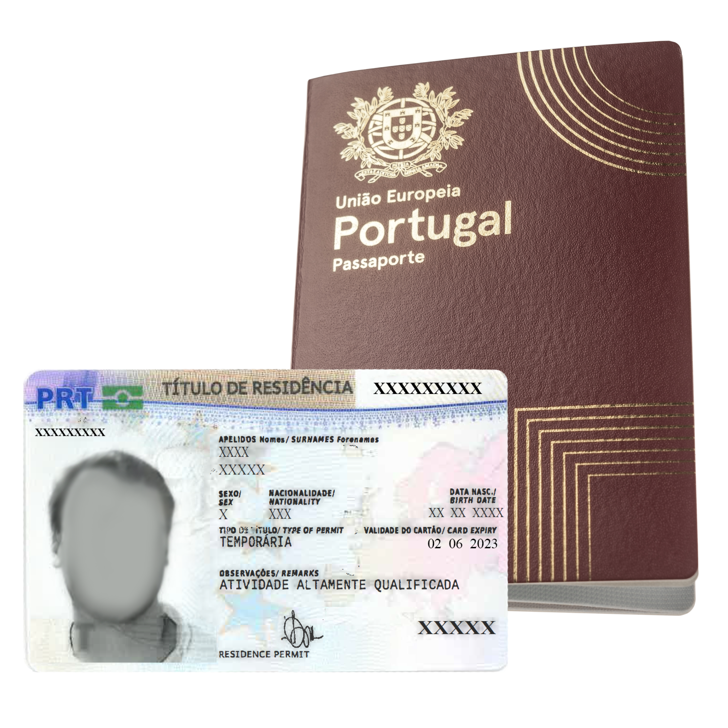 Portugal HQA Visa and Passport